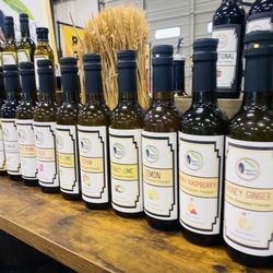 Charlotte Regional Farmers Market - Variety of vinegars