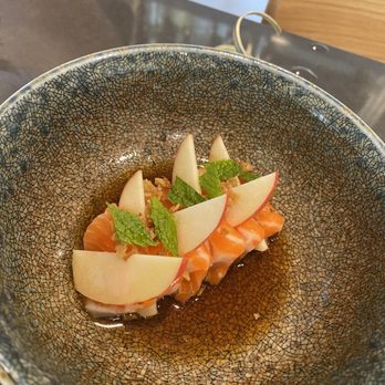 Himari - Salmon Ringo - Sushi Bars Near Me - Houston, Texas Himari - Salmon Ringo - Sushi Bars Near Me - Houston, Texas