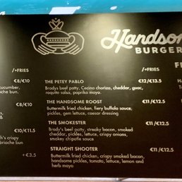 Menu as of December 2019 Menu as of December 2019