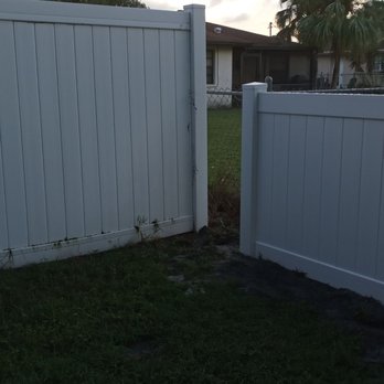 Fence Dynamics - I hired fence Dynamics to put up a fence and two gates I got a wall. - Fences & Gates Near Me - Port Charlotte, Florida