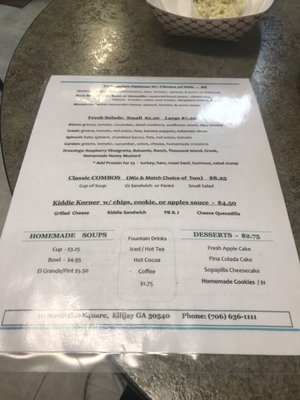 Menu photo 2 Back Porch Bistro Ellijay, GA Menu photo 2 Back Porch Bistro Ellijay, GA