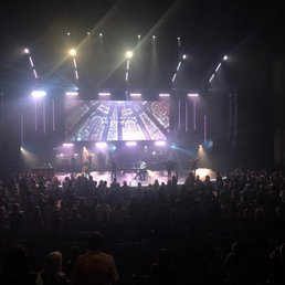 Stage front