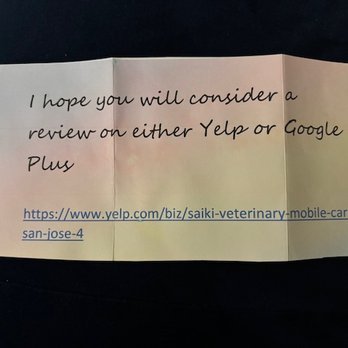 Loving At Home Pet Euthanasia - solicitation for reviews and then she suppresses them if you write anything negative - Pet Hospice Near Me - Los Gatos, California Loving At Home Pet Euthanasia - solicitation for reviews and then she suppresses them if you write anything negative - Pet Hospice Near Me - Los Gatos, California
