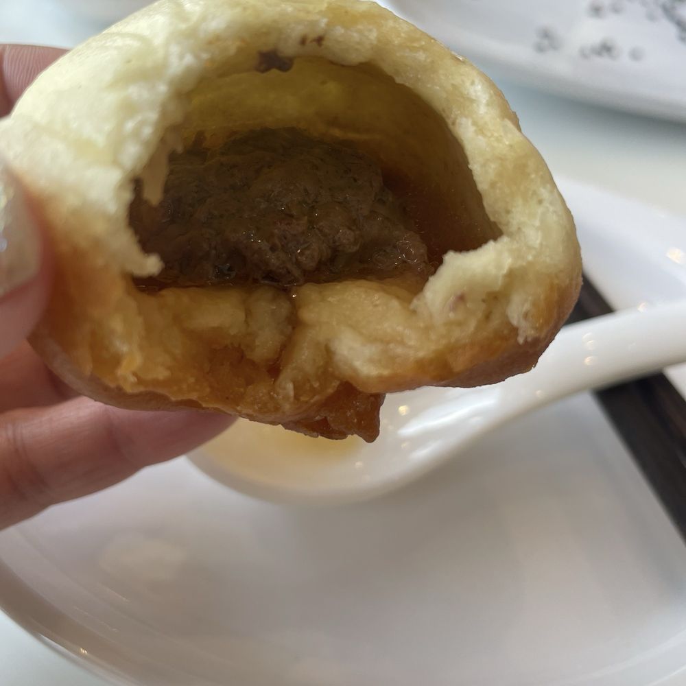 Super Dumpling - inside beef bun - Noodles Near Me - Orange, California Super Dumpling - inside beef bun - Noodles Near Me - Orange, California