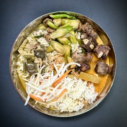 Hung Phat Grocery - From the Hung Phat hot food bar. A perfect mix!