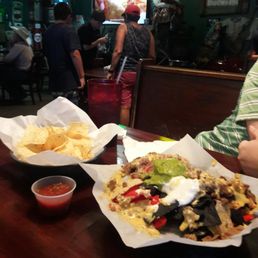 Nachos and chips & salsa...