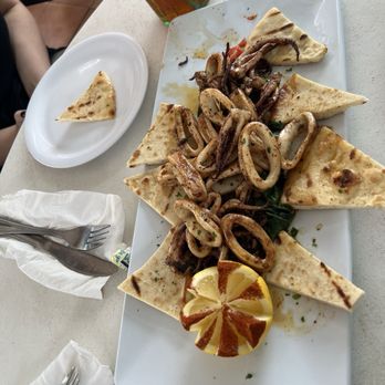 The Dune Deck Cafe - Fried calamari. - Breakfast & Brunch Near Me - Lantana, Florida