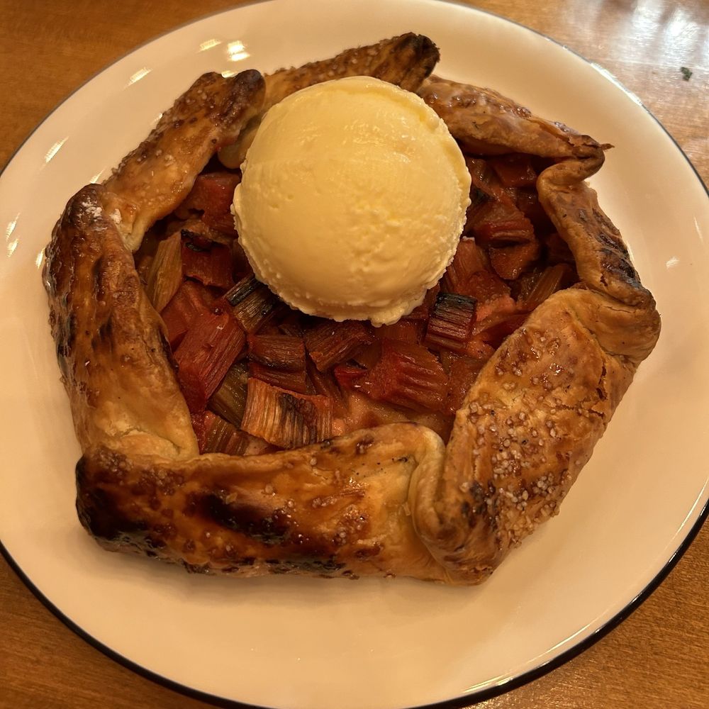 Mack's Bingo - Almond rhubarb tart with marscapone ice cream omg - Cocktail Bars Near Me - Wardensville, West Virginia Mack's Bingo - Almond rhubarb tart with marscapone ice cream omg - Cocktail Bars Near Me - Wardensville, West Virginia