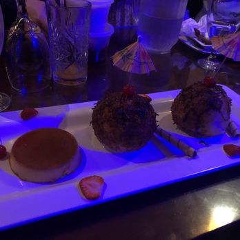 N Thai Palace - Caramel Custard (left) Coconut Crumbed Fried Ice Cream(Right) - Thai Near Me - Old Bridge, New Jersey N Thai Palace - Caramel Custard (left) Coconut Crumbed Fried Ice Cream(Right) - Thai Near Me - Old Bridge, New Jersey