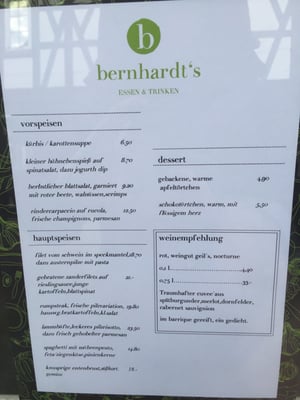 Menu photo 2 bernhardt's Dreieich, HE