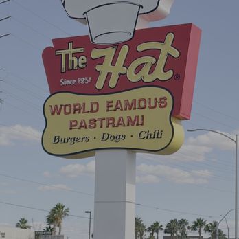 The Hat - Can't miss the sign.. don't miss the sign! - Burgers Near Me - Las Vegas, Nevada
