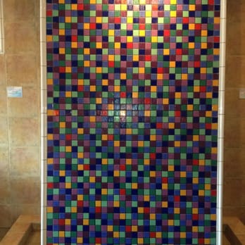 Antigua Real - Gorgeous water wall in the dining room. - Latin American Near Me - Mukwonago, Wisconsin