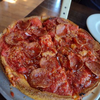 Little Star Pizza - All Star Pizza with pepperoni meatballs sausage and bacon - Pizza Near Me - Albany, California Little Star Pizza - All Star Pizza with pepperoni meatballs sausage and bacon - Pizza Near Me - Albany, California