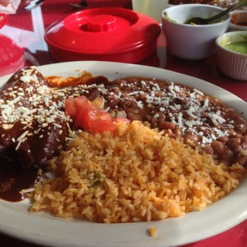 Señor Villa - Mole Cotija Cheese Enchiladas - Mexican Near Me - Seattle, Washington