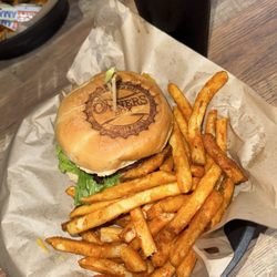 The Owners Box Sports Bar & Grill - Champion burger