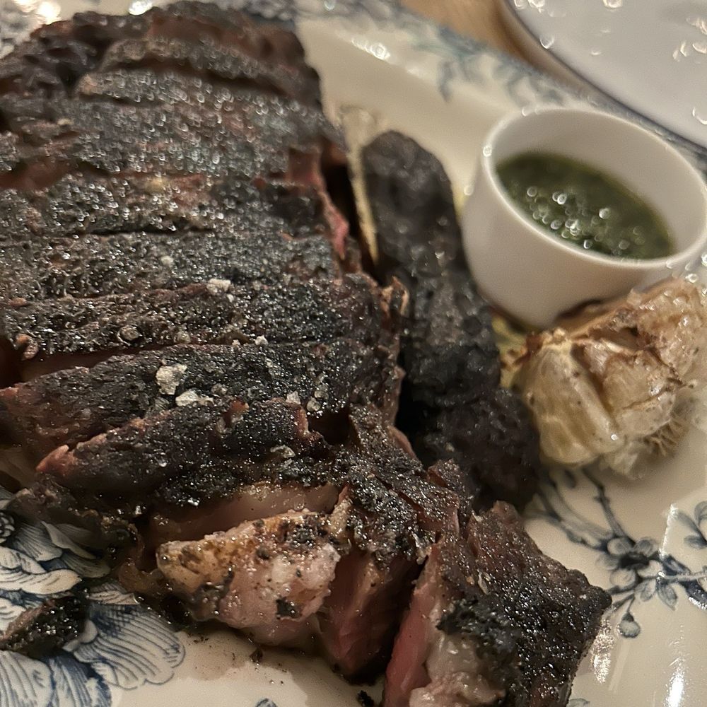 Luka - Ribeye with chimichurri sauce - Coffee & Tea Near Me - Artesia, California Luka - Ribeye with chimichurri sauce - Coffee & Tea Near Me - Artesia, California