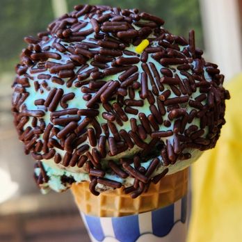 Sheldon's Ice Cream - Mint Oreo with chocolate sprinkles - Ice Cream & Frozen Yogurt Near Me - Southampton, Massachusetts Sheldon's Ice Cream - Mint Oreo with chocolate sprinkles - Ice Cream & Frozen Yogurt Near Me - Southampton, Massachusetts