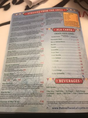Menu photo 6 Pedros Tacos And Tequila Bar Lafayette, LA Menu photo 6 Pedros Tacos And Tequila Bar Lafayette, LA