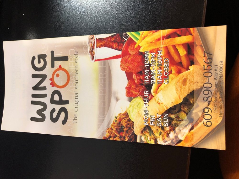 WING SPOT 20 Photos & 34 Reviews 1700 Nottingham Way, Hamilton Township, New Jersey