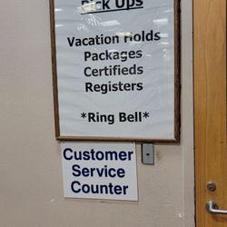 US Post Office - Ring the bell
