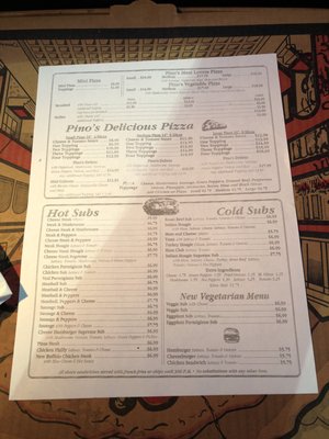 Menu photo 3 Pino's Pizza Courtland, VA
