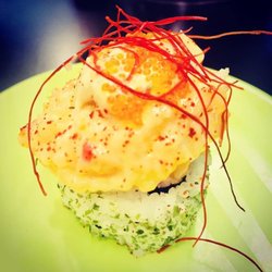 Sushi Ninja - Juicy prawn with cream mayo at Sushi Ninja Express - afternoon tea or a treat?