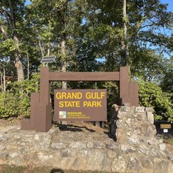 Grand Gulf State Park - Park entrance