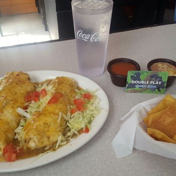 Happy Burrito - Smothered lunch portion of steak burrito and Carnitas burrito - Mexican Near Me - Bennett, Colorado