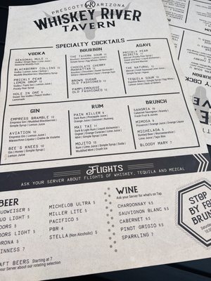 Menu photo 7 Whiskey River Tavern Prescott, AZ Menu photo 7 Whiskey River Tavern Prescott, AZ