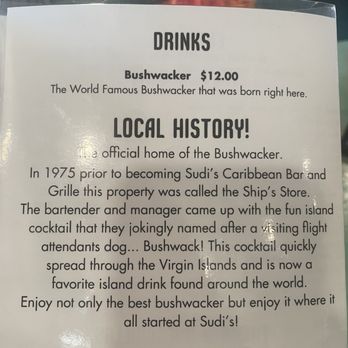 Sudi's Caribbean Bar & Grille - New American Near Me - St. Thomas, Virgin Islands Sudi's Caribbean Bar & Grille - New American Near Me - St. Thomas, Virgin Islands