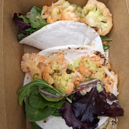 Buffalo Cauliflower Tacos Buffalo Cauliflower Tacos