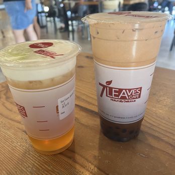 7 Leaves Cafe - Sea Cream Jasmine Tea Thai Tea - Coffee & Tea Near Me - San Jose, California 7 Leaves Cafe - Sea Cream Jasmine Tea Thai Tea - Coffee & Tea Near Me - San Jose, California