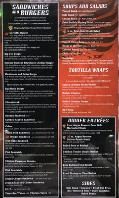 Menu photo 7 Corvette Grille and Bar Annville, PA