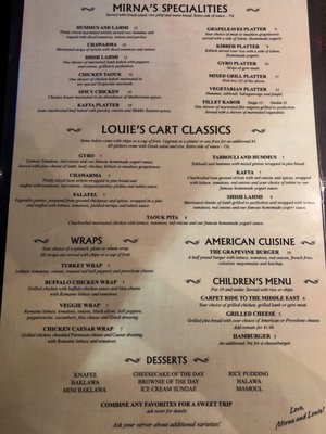 Menu photo 3 The Grapevine Restaurant New Hartford, NY Menu photo 3 The Grapevine Restaurant New Hartford, NY