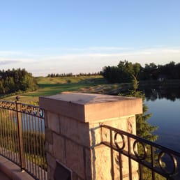 a view of a golf course