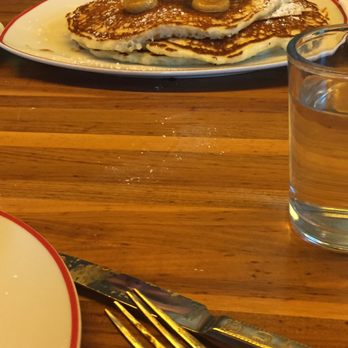 MoCo's Founding Farmers - Bananas Foster Pancakes - New American Near Me - Potomac, Maryland MoCo's Founding Farmers - Bananas Foster Pancakes - New American Near Me - Potomac, Maryland