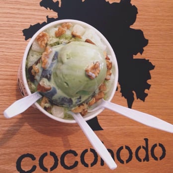 Cocohodo - Green Tea Shaved Ice (topped with green tea ice cream, red bean, mochi pieces and walnuts) - Coffee & Tea Near Me - Katy, Texas Cocohodo - Green Tea Shaved Ice (topped with green tea ice cream, red bean, mochi pieces and walnuts) - Coffee & Tea Near Me - Katy, Texas