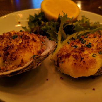 Oak Steakhouse - Oysters Rockefeller - free starter plate - amazing! - Steakhouses Near Me - Charlotte, North Carolina Oak Steakhouse - Oysters Rockefeller - free starter plate - amazing! - Steakhouses Near Me - Charlotte, North Carolina