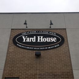 Exterior outside entrance of Yard House - Brea, California Exterior outside entrance of Yard House - Brea, California