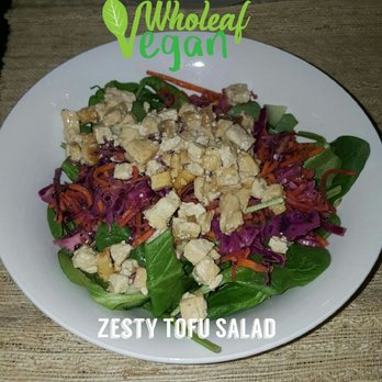 Wholeaf Vegan - Zesty Tofu Salad - Food Delivery Services Near Me