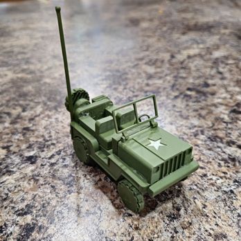 Articulated Hobbies - 3D Printed Replica WW2 Jeep Model Kit - 3D Printing Near Me - Pella, Iowa