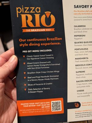 Menu photo 2 Pizza Rio - Pigeon Forge Pigeon Forge, TN Menu photo 2 Pizza Rio - Pigeon Forge Pigeon Forge, TN