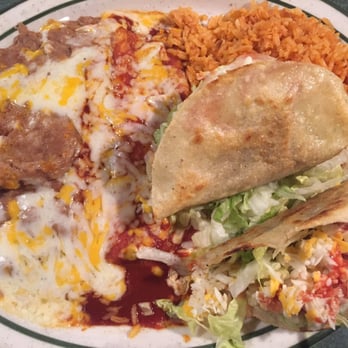 Super Mex - Shredded beef tacos and cheese enchiladas are my favorite dish at SuperMex. Try them! - Mexican Near Me - Long Beach, California