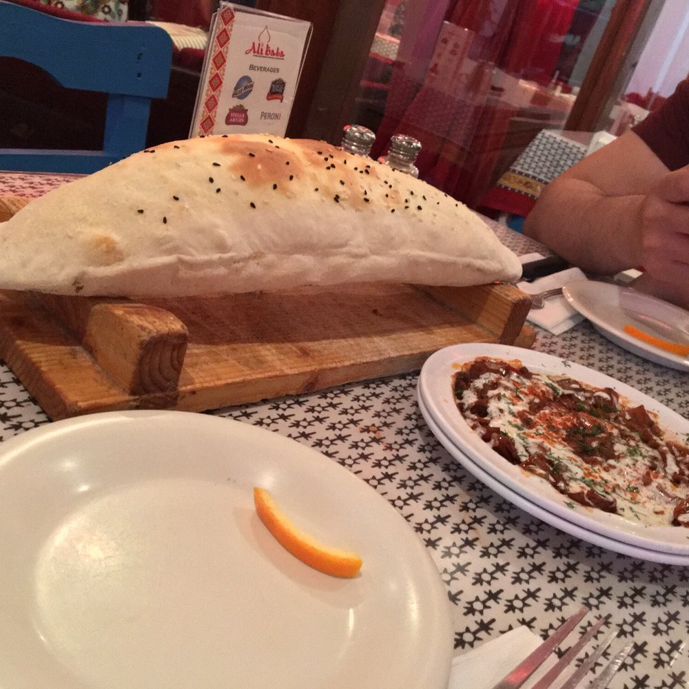 Ali Baba - Bread and fried eggplant dip - Turkish Near Me - San Juan, Puerto Rico Ali Baba - Bread and fried eggplant dip - Turkish Near Me - San Juan, Puerto Rico