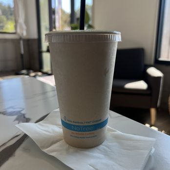 Deltina Coffee Roasters - ice matcha latte - Coffee Roasteries Near Me - San Luis Obispo, California