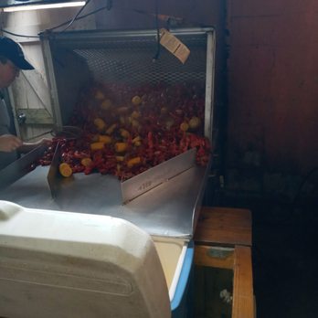 Three Legged Dog - Crawfish freshly done getting ready to be served - Bars Near Me - New Orleans, Louisiana