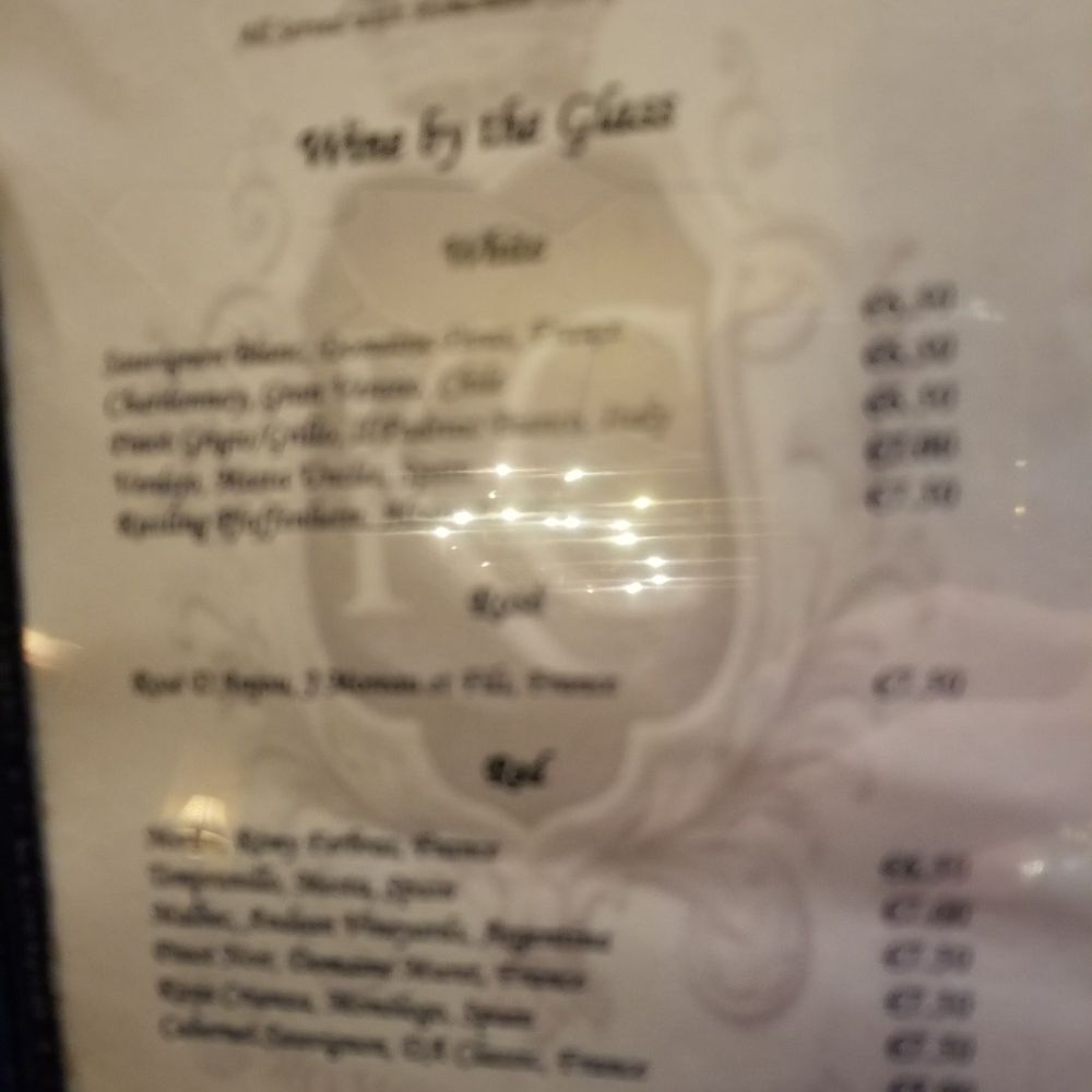 Kilronan Castle - Menu - Hotels Near Me
