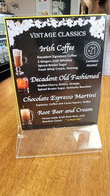 Menu photo 8 Decadent A Coffee and Dessert Bar Fulton, MD