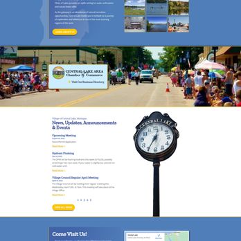Traverse City Web Design - Screenshot of the Village of Central Lake website by Traverse City Web Design, built for a Northern Michigan community. - Web Design Near Me - Traverse City, Michigan Traverse City Web Design - Screenshot of the Village of Central Lake website by Traverse City Web Design, built for a Northern Michigan community. - Web Design Near Me - Traverse City, Michigan