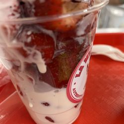 La Michoacana Authentic Ice Cream Parlor - Strawberries were old